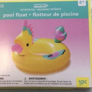 Yellow Duck Pool Float for Kids